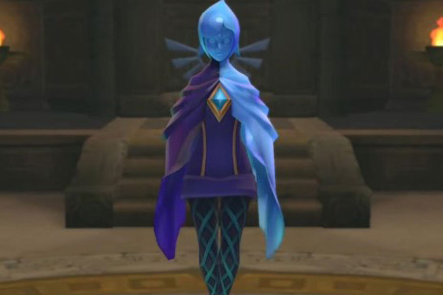 in game picture of Fi from The Legend of Zelda: Skyward Sword, one of the most hated video games characters.