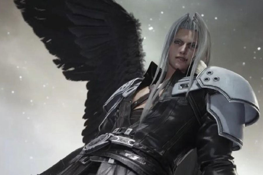 in game picture of Sephiroth from Final Fantasy VII, one of the most hated video games characters.