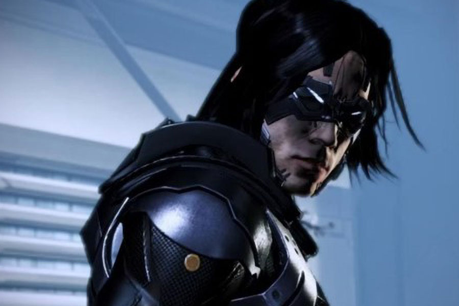 in game picture of Kai Leng from Mass Effect 3, one of the most hated video games characters.