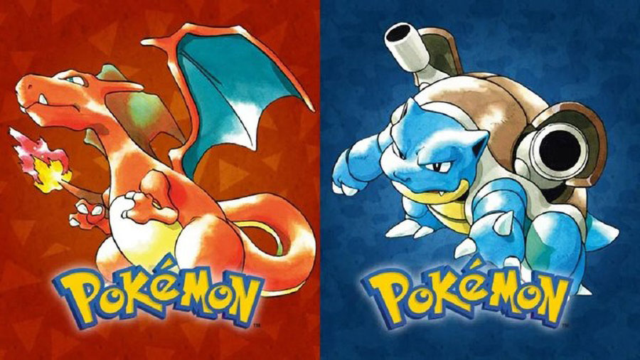 The Official picture of Pokémon Red and Blue, one of most influential video games of all time.