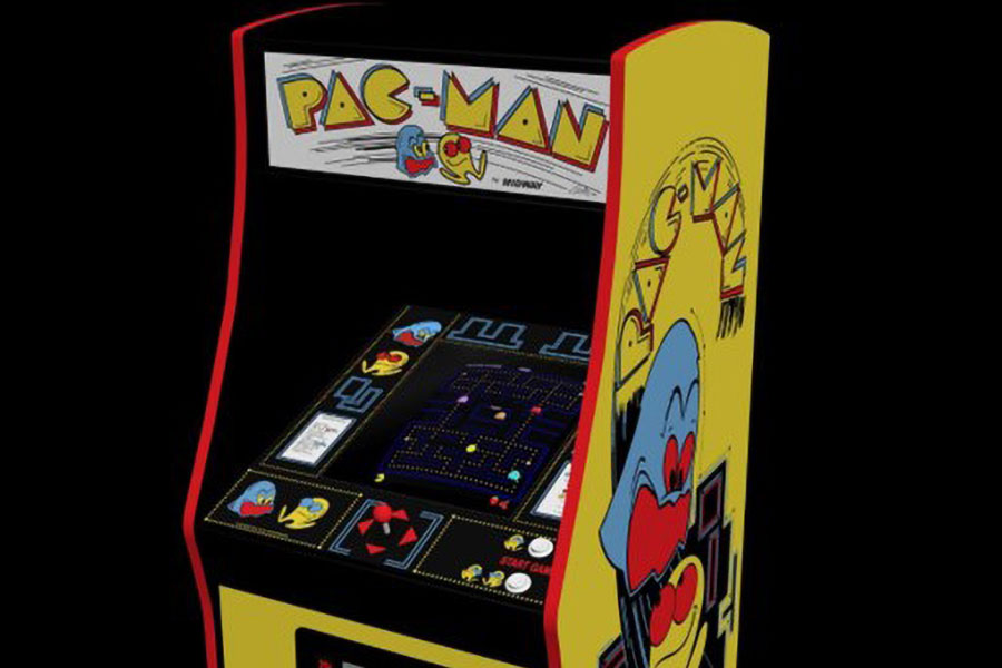 Picture of The Arcade Cabinet of Pac-Man, one of most influential video games of all time.