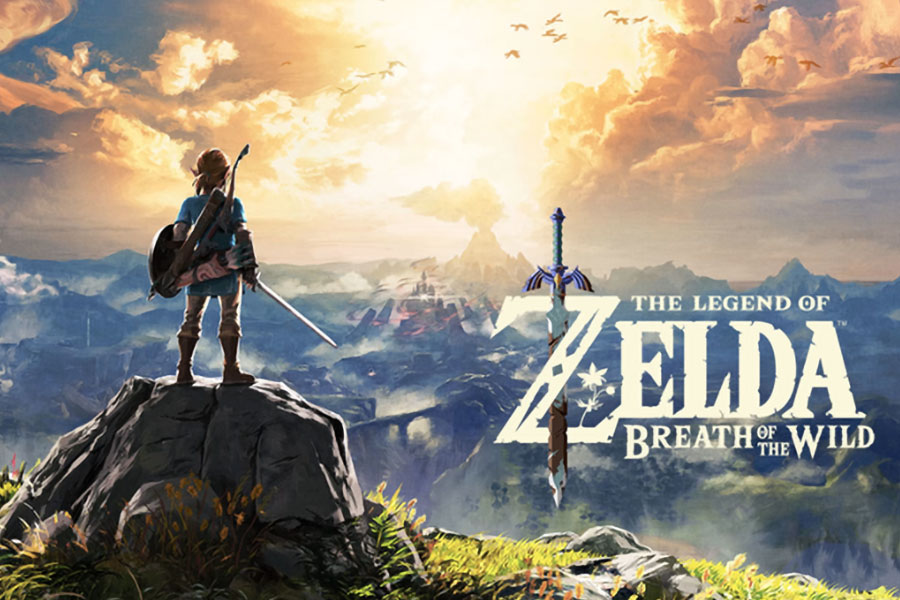 Official poster of Breath of the Wild one of the most popular video games in Australia.