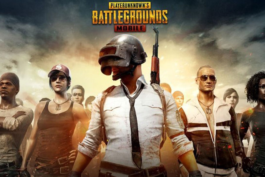 The Official Picture of PUBG Mobile with its playable skins, One of the most popular video games in Egypt.