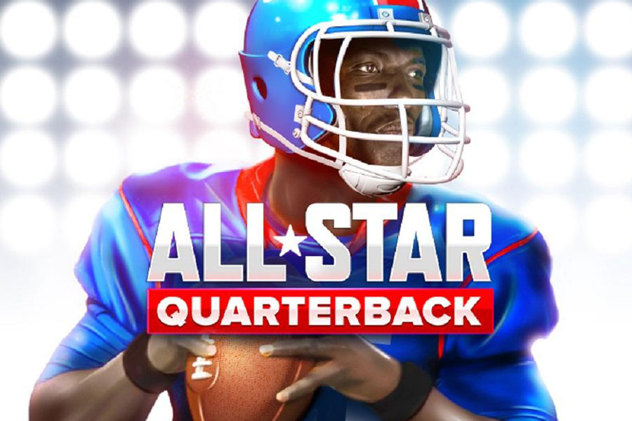 The Official picture of All Star Quarterback 21, One of offline american football games for iphone.