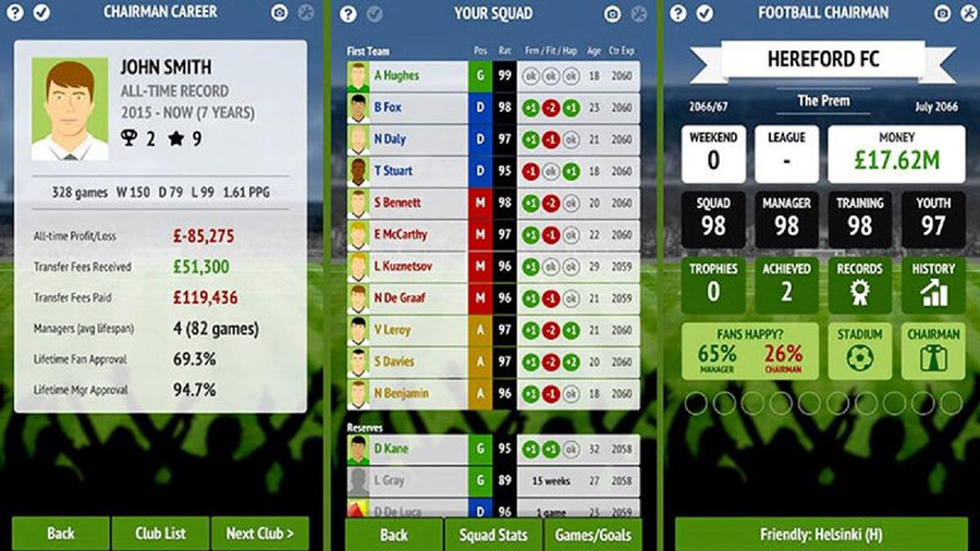 in game picture of Football Chairman Pro 2024, One of offline football games for android.