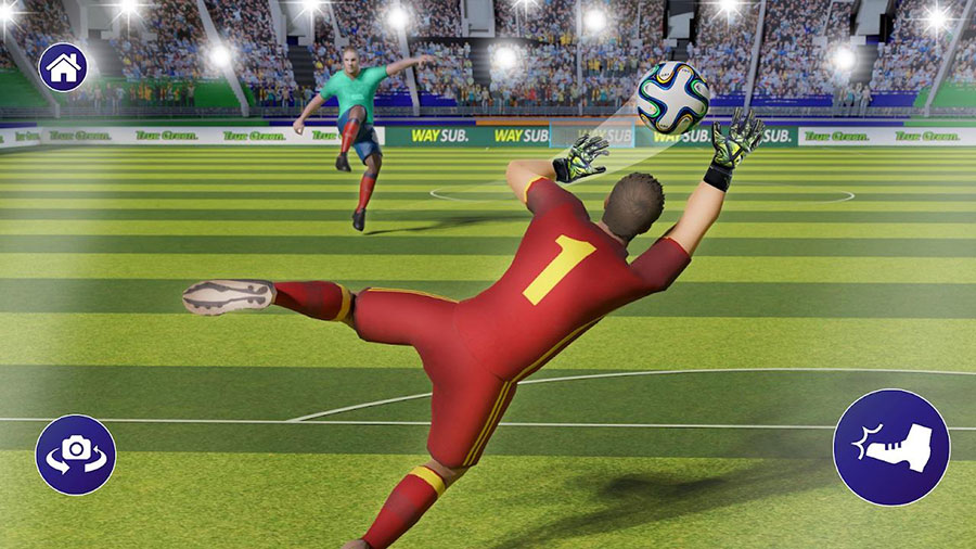 in game picture of Soccer Super Star 2024, One of offline football games for android.