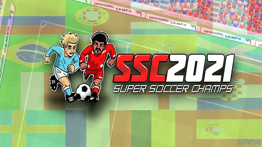 The Official Picture of Super Soccer Champs 2021, One of offline multiplayer football games for ios.