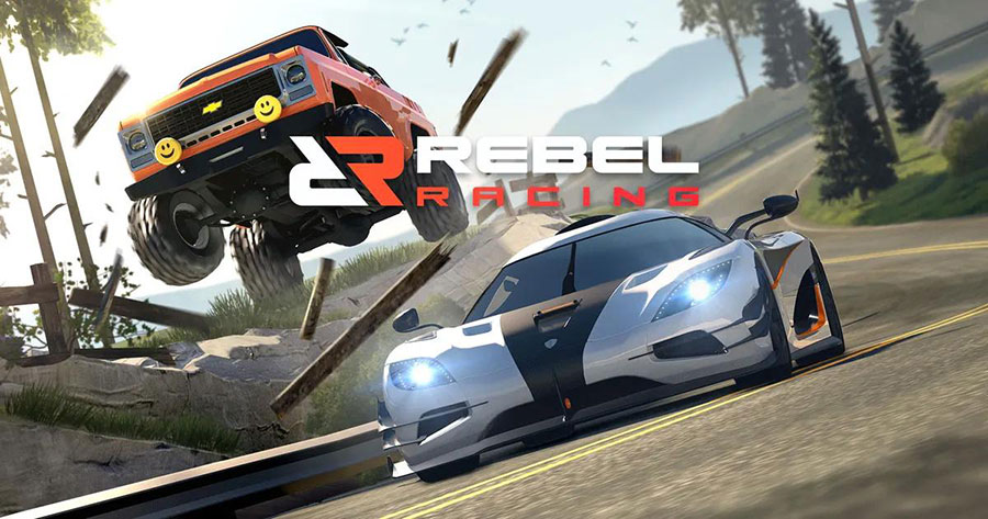 The Official Picture of Rebel Racing, One of offline racing games for android.