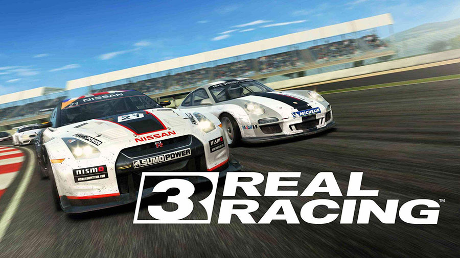 The Official Picture of Real Racing 3, One of offline racing games for ios.