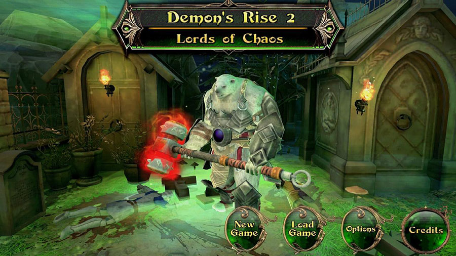 in game Picture of Demon's Rise 2 with its characters, One of offline rpg games for android.