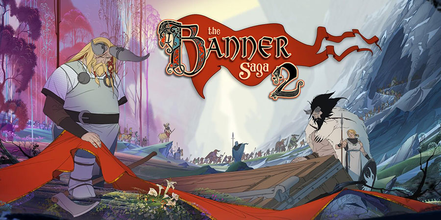 The Official Picture of Banner Saga 2 with its characters, One of offline rpg games for ios.