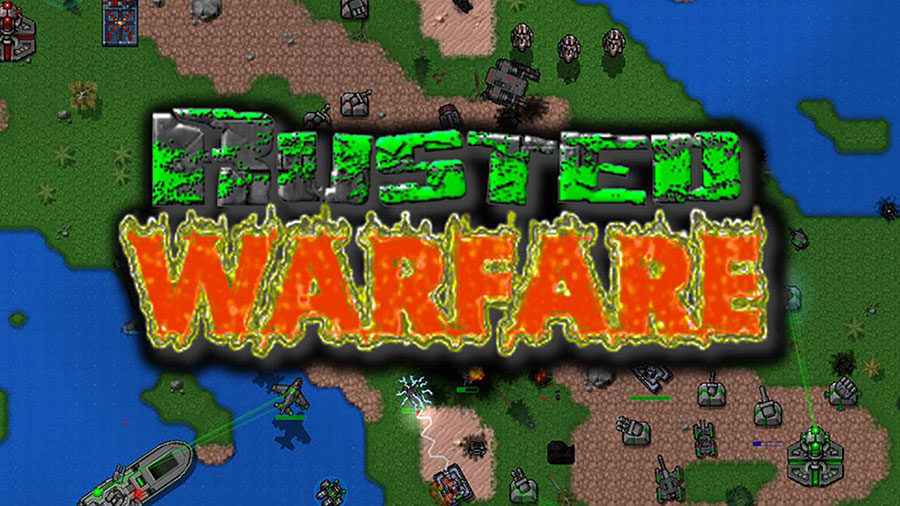 The Official Picture of Rusted Warfare, One of offline rts games for android.