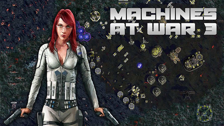 The Official Picture of Machines at War 3, One of Best Offline RTS Games for iOS.