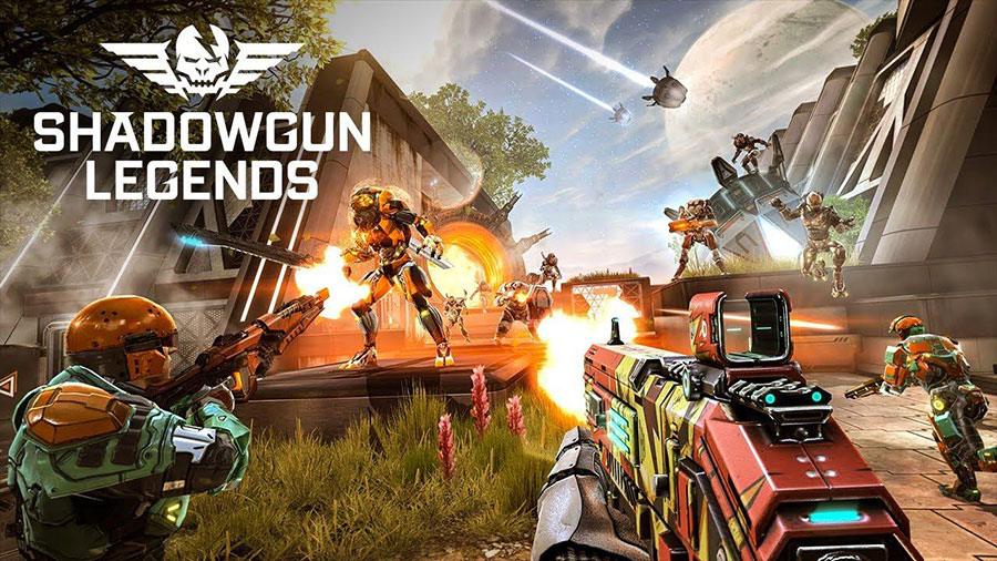 The Official Picture of Shadowgun Legends, One of offline shooting games for android.