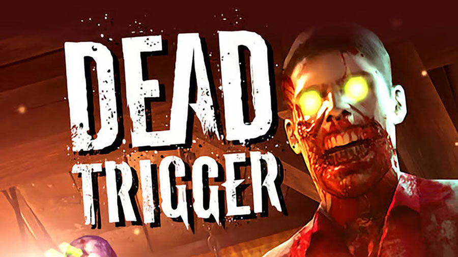 The Official Picture of Dead Trigger, One of offline shooting games for ios.