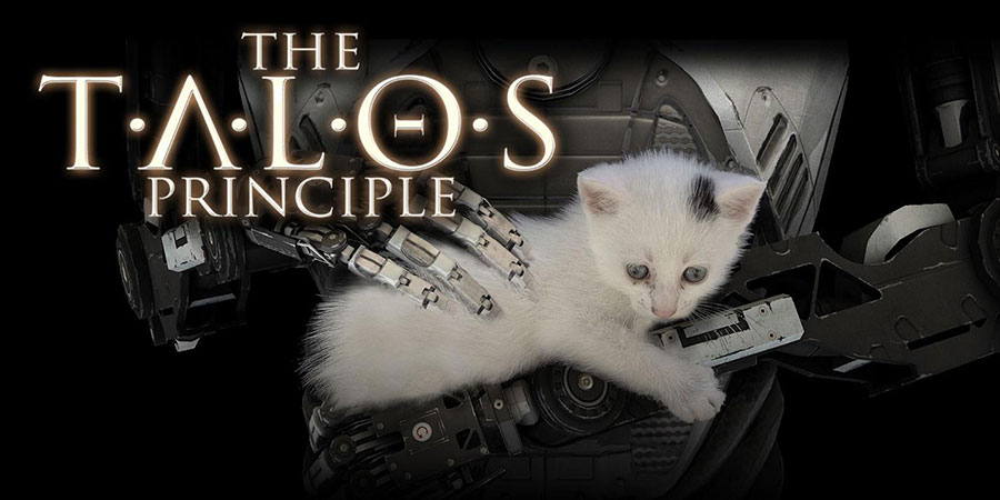 The Official Picture of The Talos Principle, One of problem solving games for kids.