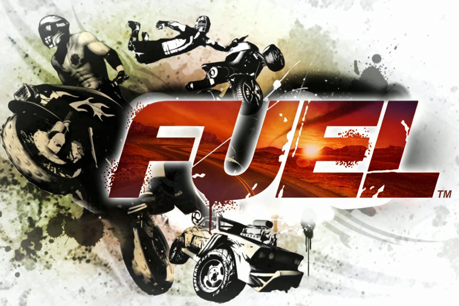 The Official Picture of Fuel with Vehicles, One of racing games with biggest maps.