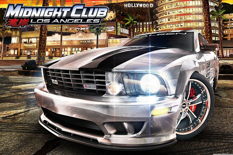 The Official Picture of Midnight Club: Los Angeles, One of racing games with biggest maps.