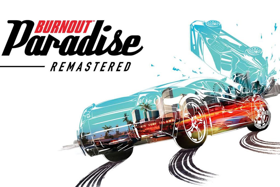 The Official Picture of Burnout Paradise, One of racing games with biggest maps.