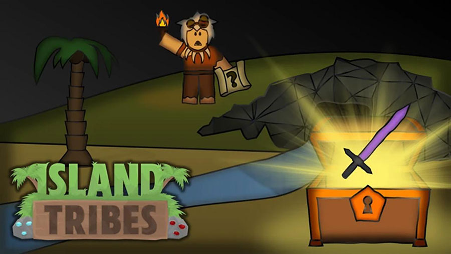 a picture of Island Tribes, One of roblox games with biggest maps.