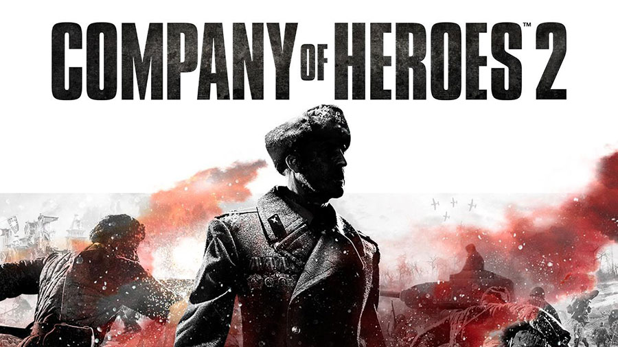 The Official Picture of Company of Heroes 2 with its characters, One of rts games for mac.