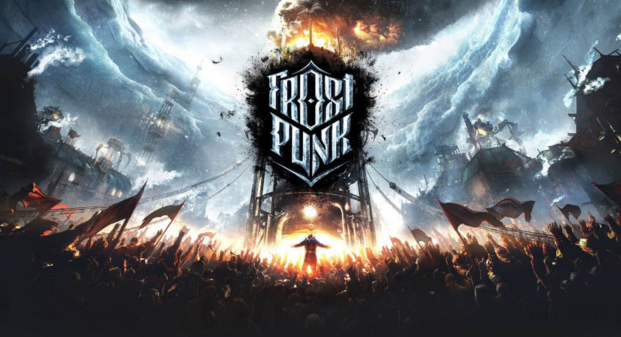 The official photo of Frostpunk.