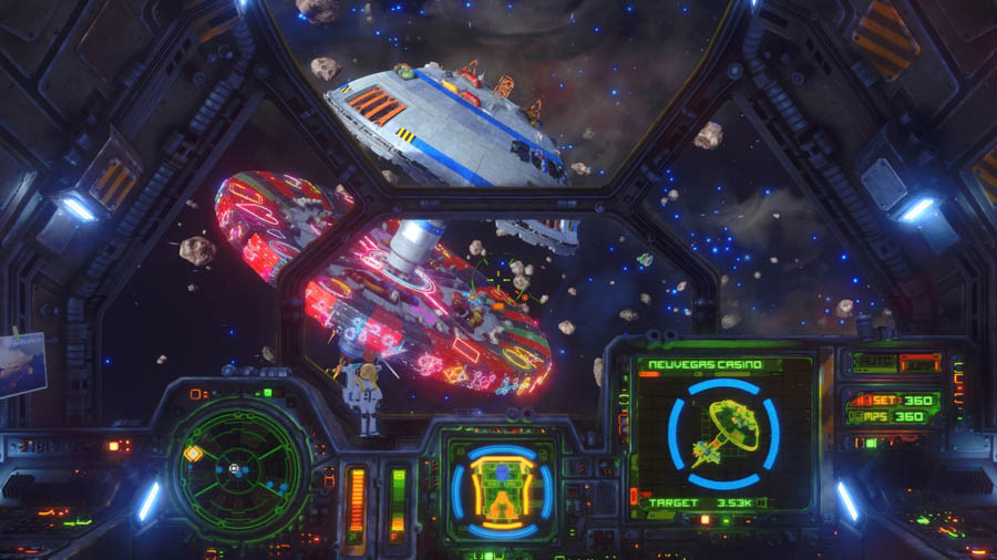 The official picture of Rebel Galaxy Outlaw, One of the best rts games for ps4