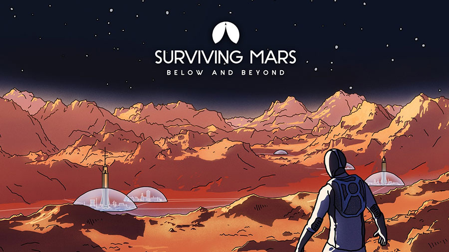 Cover art of Surviving Mars.