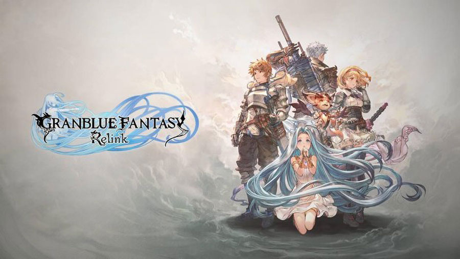 The Official Picture of Granblue Fantasy: Relink with its many characters, One of upcoming Japanese games 2024.