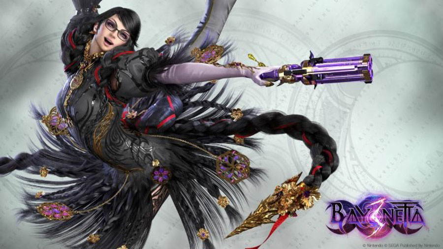 The Official Picture of Bayonetta 3 with its main character, One of upcoming japanese games 2024.