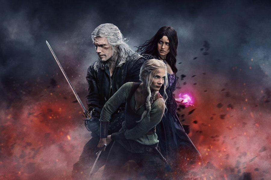 a picture of The Witcher: Season 4 with its characters, upcoming movies based on video games.