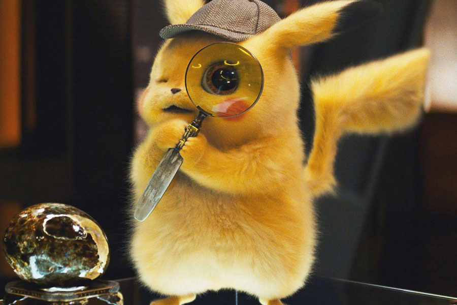 a picture of Detective Pikachu 2, upcoming movies based on video games.