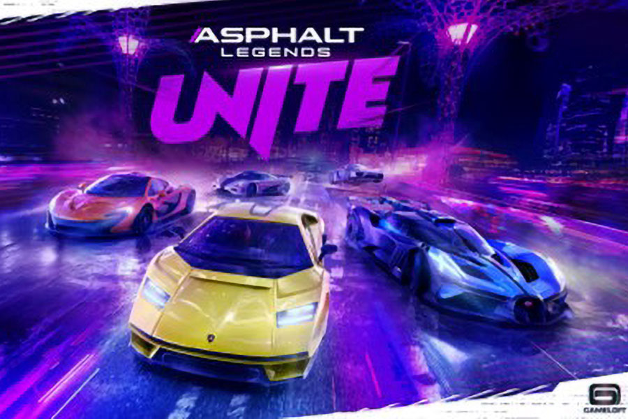 Asphalt Legends Unite poster made by Gameloft.