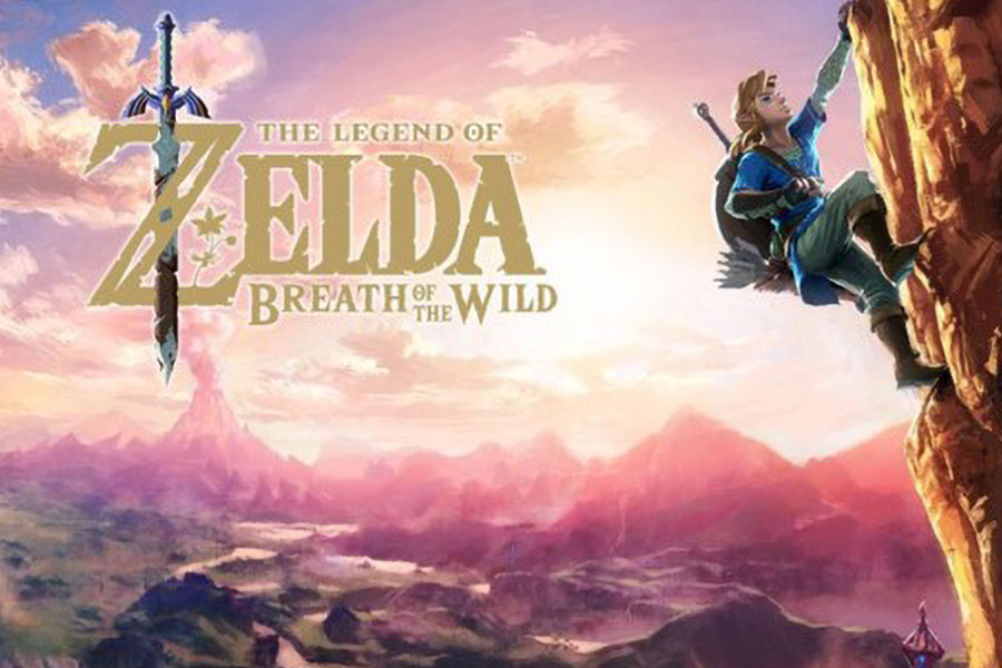 The Official Picture of The Legend of Zelda: Breath of the Wild Featuring Link, One of video games to play before you die.