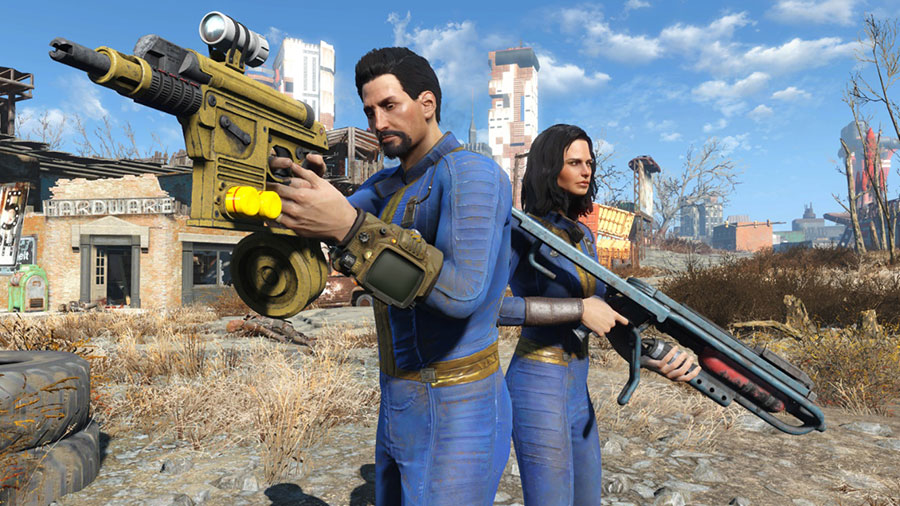 Fallout 4 main characters.