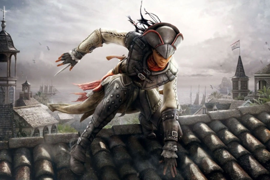 The Official Picture of Assassin's Creed Liberation Featuring its main character, One of video games with black main characters.