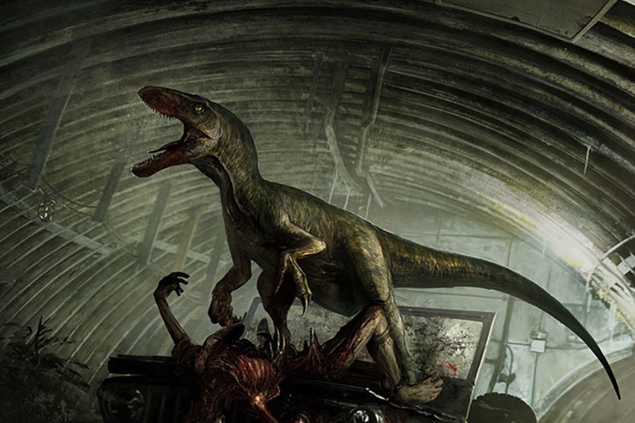 The Official Picture of The Isle, One of video games with dinosaurs.