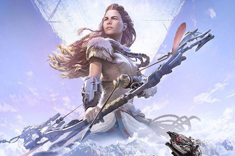 The Official Picture of Horizon Zero Dawn featuring Aloy, One of video games with female leads.