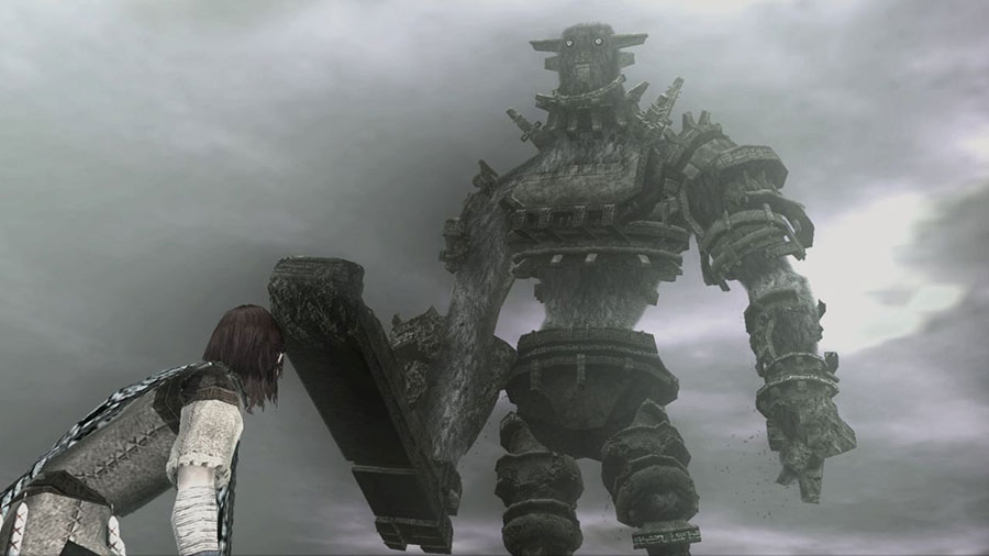 Shadow of the Colossus fight with Phalanx.