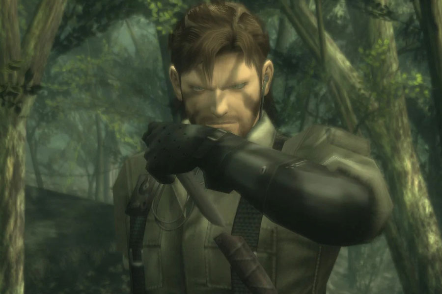 Metal Gear Solid 3 boss fight with The End.