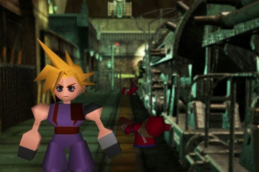 Final Fantasy VII boss fight with Sephiroth.