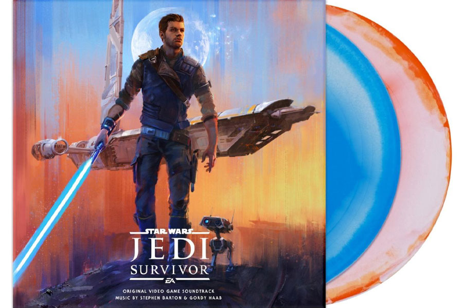 Picture of a Game Soundtrack Vinyl, a wedding gift for video gamer.