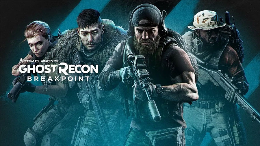 The Official Picture of Ghost Recon Breakpoint with its character.