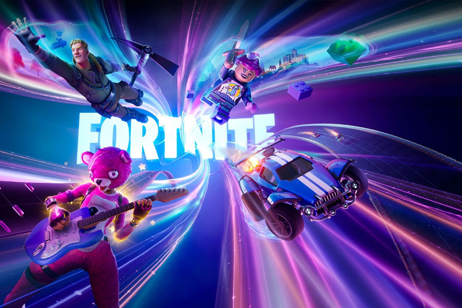 If you want to know what game has the most active players, here’s a picture of Fortnite, one of those games.