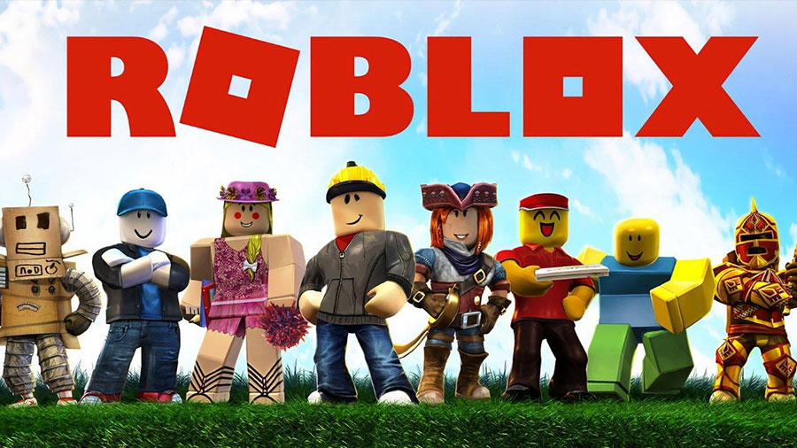 The Official Picture of Roblox with its characters.