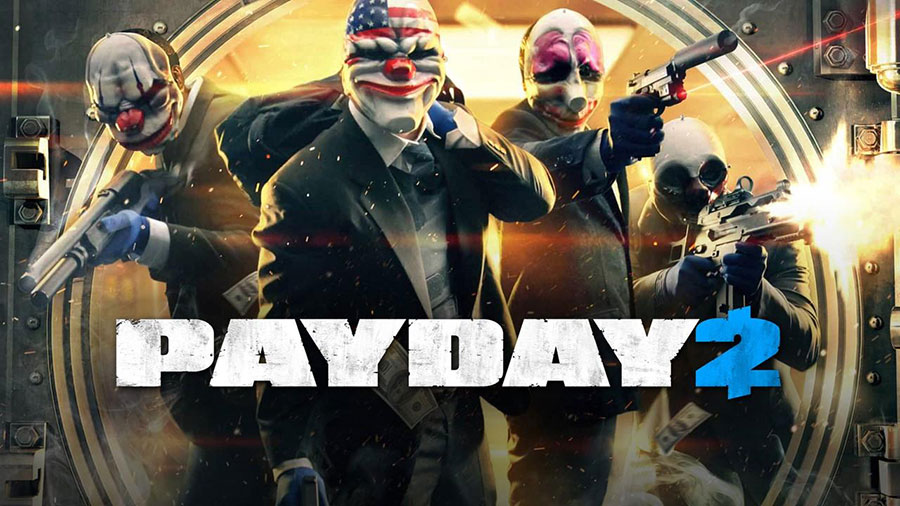 The Official Picture of Payday 2 Featuring its characters.