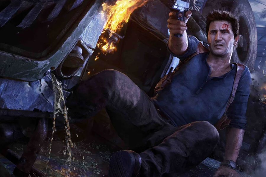 The Official Picture of Uncharted 4: A Thief's End featuring Nathan Drake.