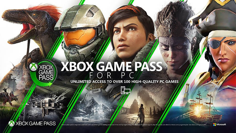 An official picture of Xbox Game Pass.