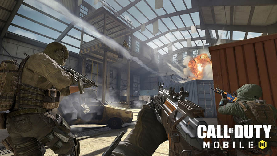 in game Picture of Call of Duty: Mobile, One of action games for chromebook.