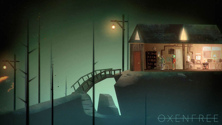 A picture of Oxenfree, one of the best adventure games for Chromebook.